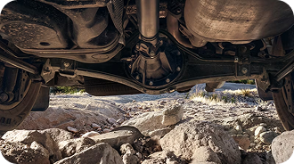 Rear and Center Locking Differentials