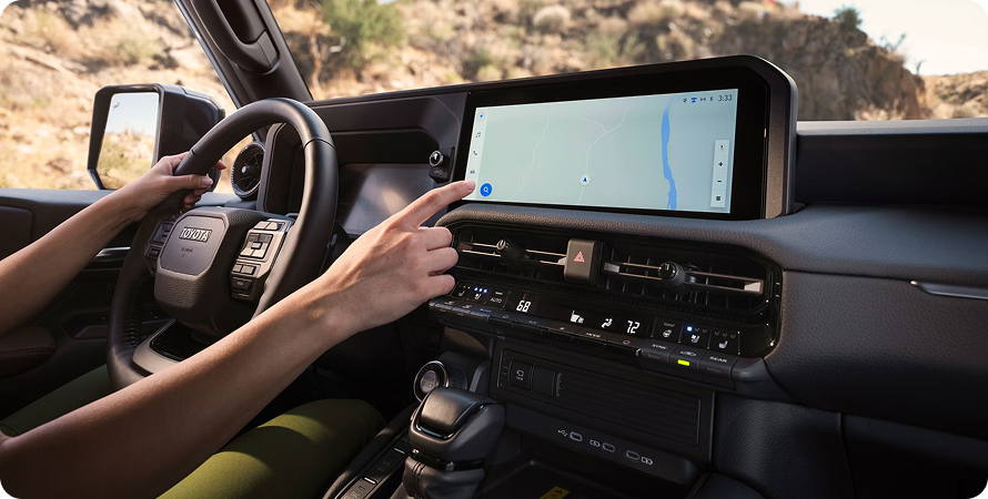 Land Cruiser interior view 3