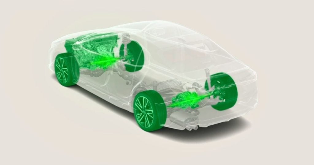 The available on-demand electric All Wheel Drive in the 2026 Camry LE