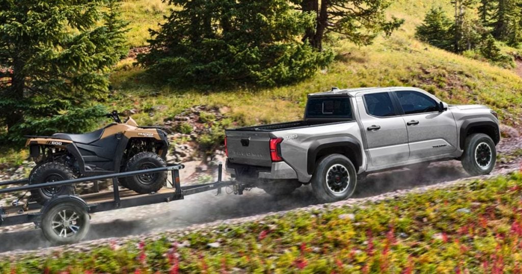The 2026 Toyota Tacoma has added technologies that make towing less stressful