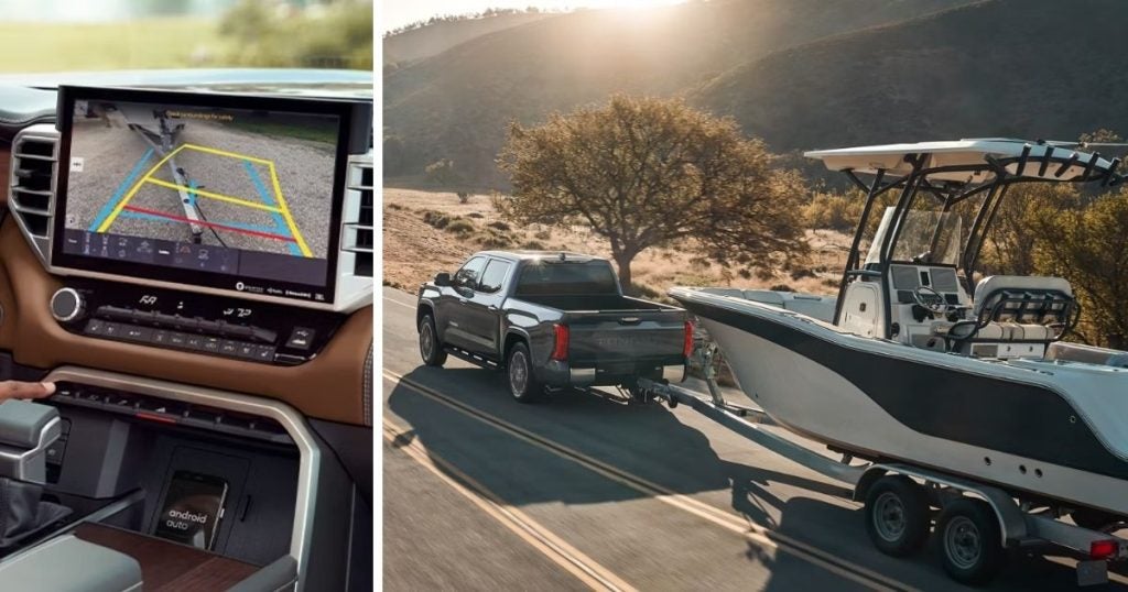 Trailer Backup Guide with Straight Path Assist 2026 Toyota Tundra Limited