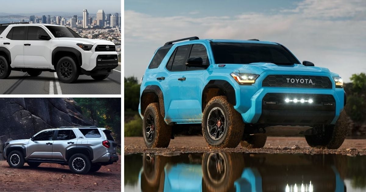 2026 Toyota 4Runner Trim Levels: SR5 vs TRD Off-Road vs TRD Pro in San Diego
