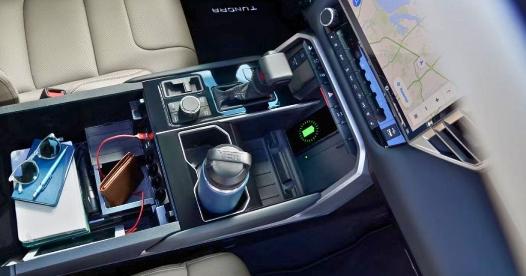 The 2026 Toyota Tundra Limited interior features