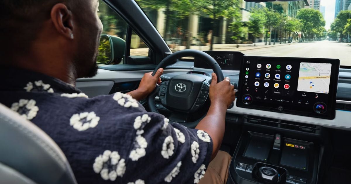 The 14-inch touchscreen is one of the standard features in the 2026 Toyota C-HR