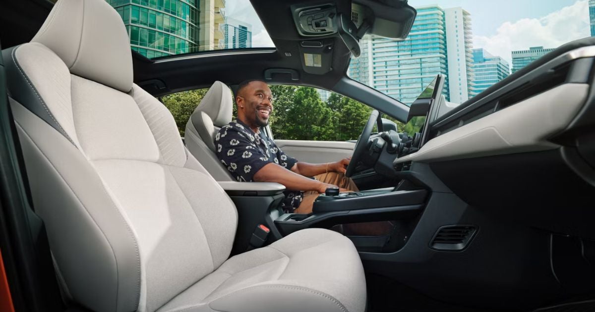 The 2026 Toyota C-HR XSE comes with an upgraded seat trim for a premium cabin feel