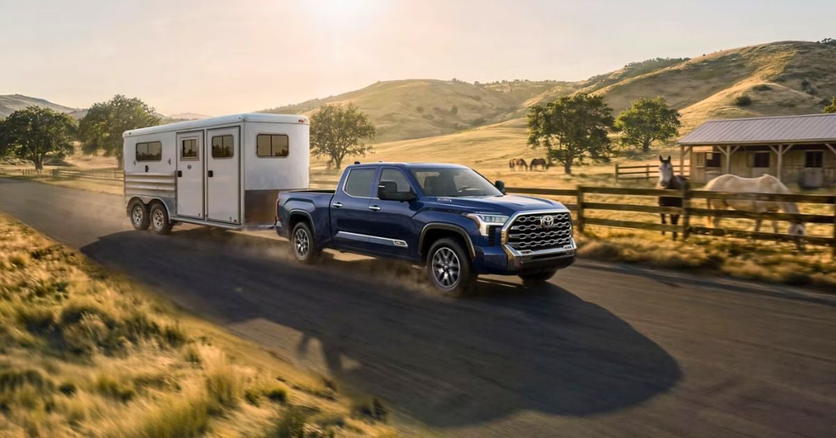 The 2026 Toyota Tundra can tow up to 12,000 lbs when properly equipped