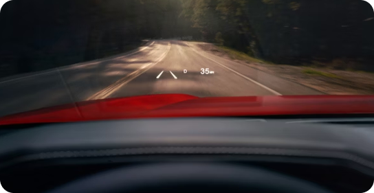 10-In. Head-Up Display