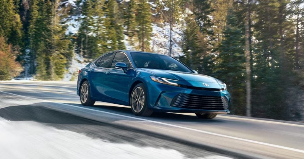 The 2026 Toyota Camry is a highly fuel-efficient vehicle with 52 MPG city/53 MPG highway.