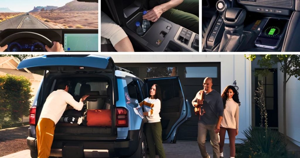 Comfort and interior features of the 2026 Toyota Land Cruiser