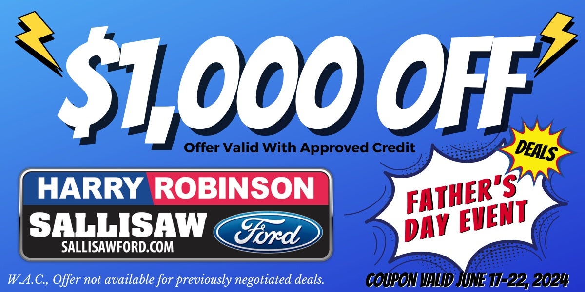 Sales Coupon Offer - Father's Day Event