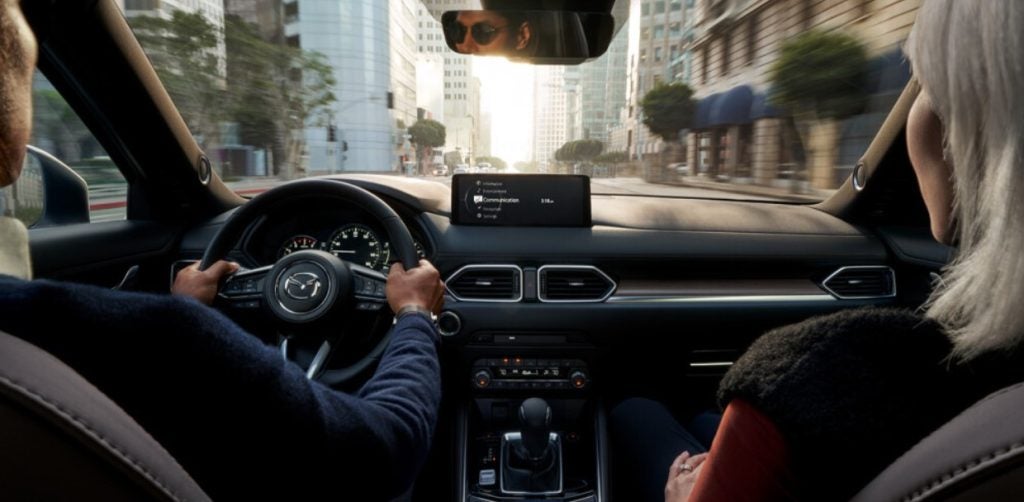 Interior of the new 2024 Mazda CX-5