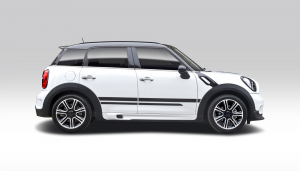 White Mini Cooper