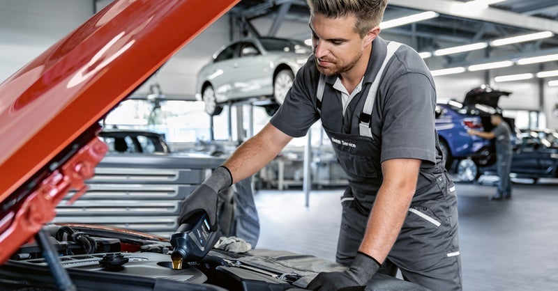 BMW oil change Service