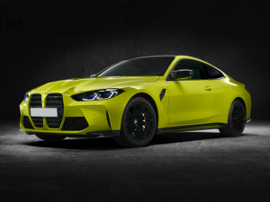 Lime green BMW M4