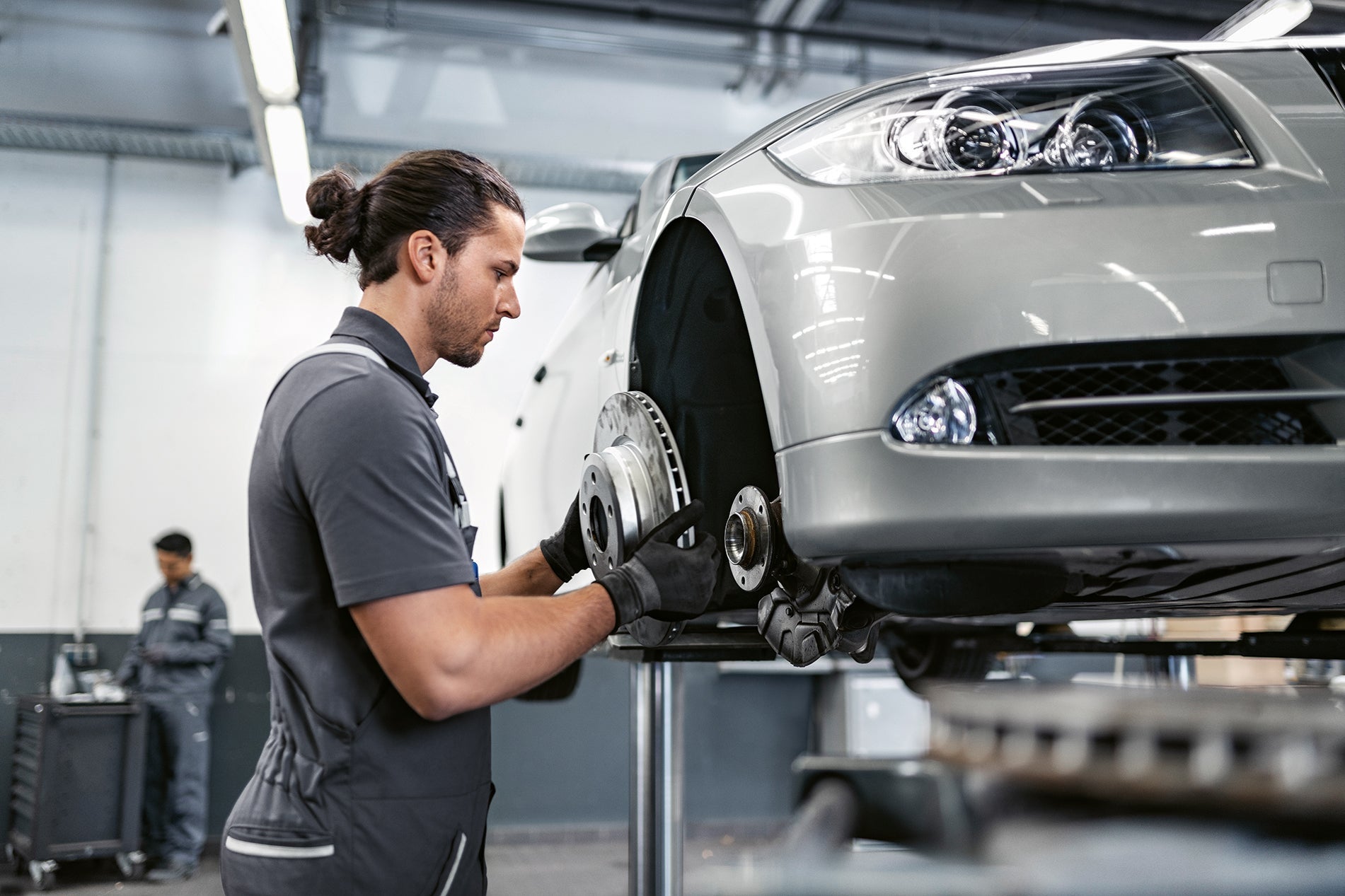 Genuine BMW parts being installed by a BMW Certified Technician