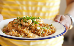 Seafood on a plate