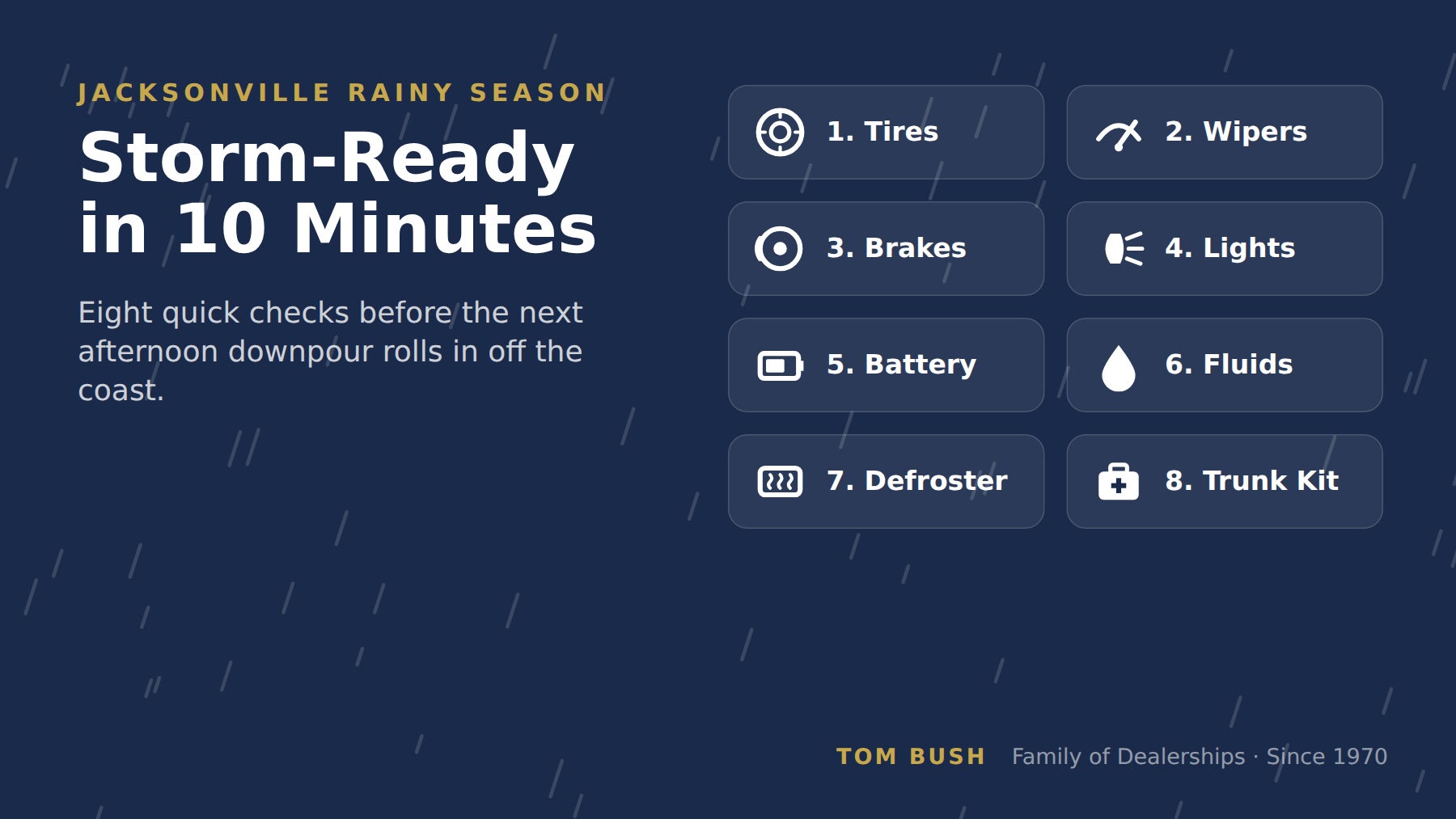 8 tips on driving during a storm