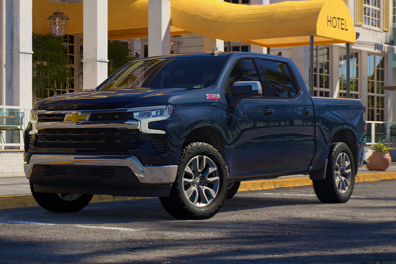 Chevrolet SUV in dealership lot near Monroeville PA