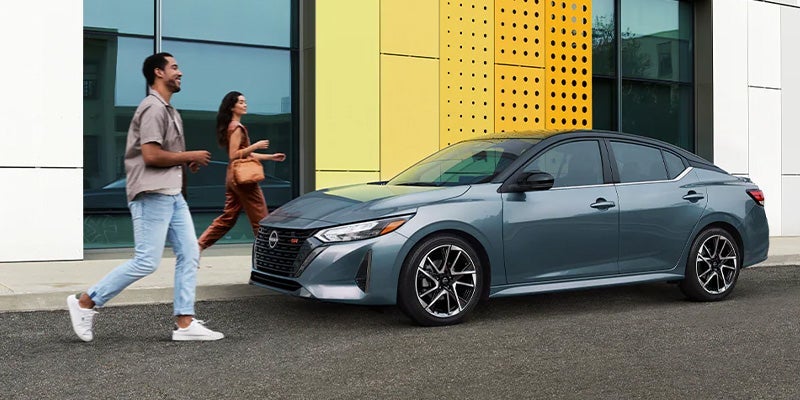 A 2024 Nissan Sentra that customers are running to check out in Medina, OH