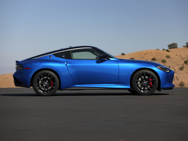 A 2024 Nissan Z parked on a track near Mayfield Heights, OH