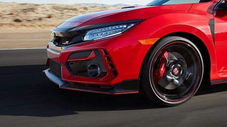 Exterior appearance of the 2021 Honda Civic available at Royal Honda