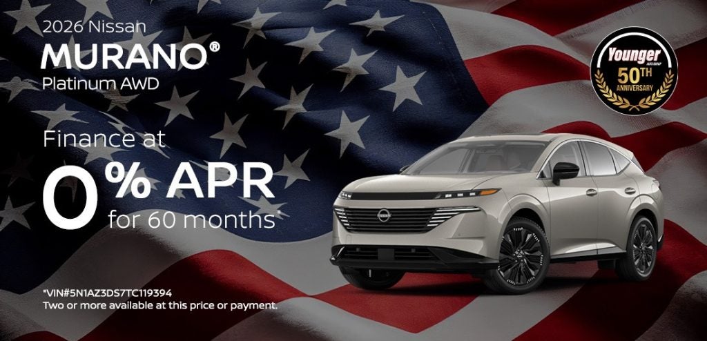 2026 Nissan Murano Platinum AWD – Finance for 0% APR for 60 months