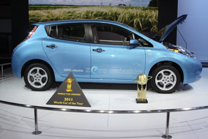 image of Nissan Leaf World Car of the Year