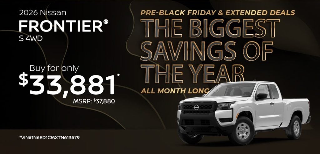 2026 Nissan Frontier S 4WD