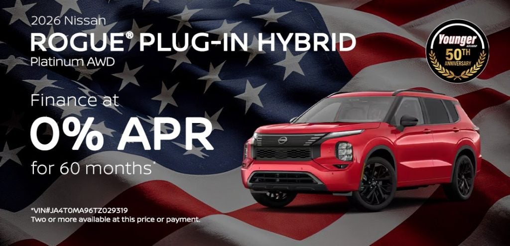 2026 Nissan Rogue Plug-In Hybrid Platinum AWD – Finance for 0% APR for 60 months