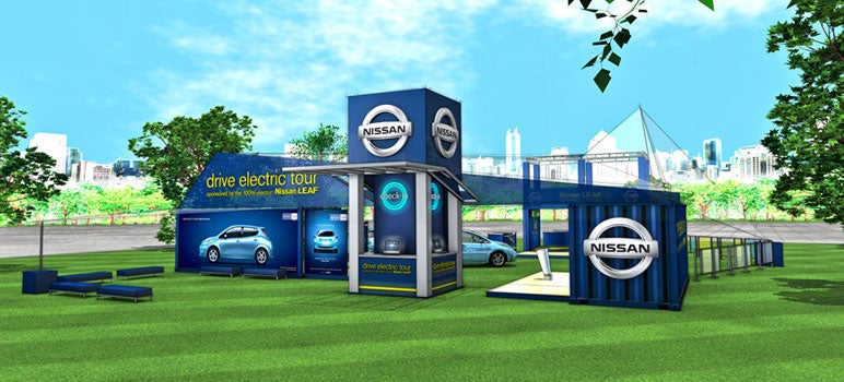 Nissan leaf drive event in DC