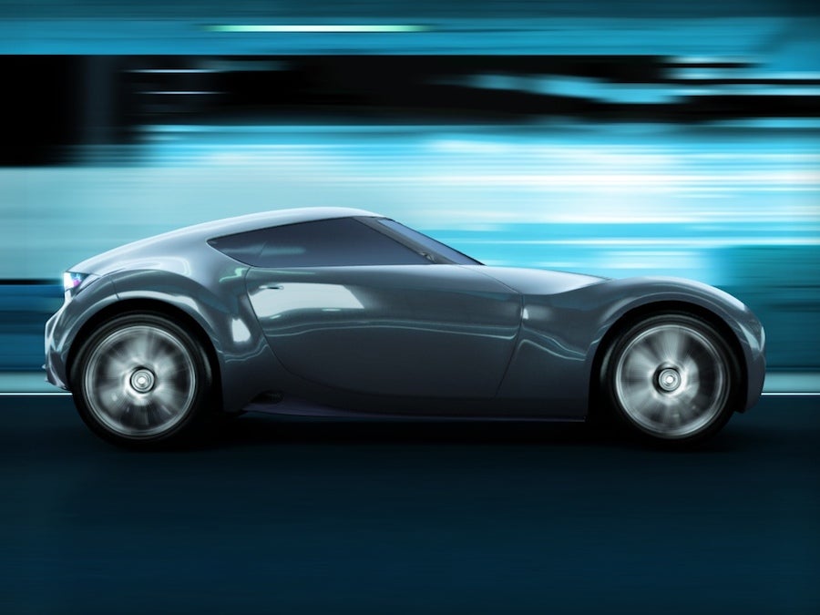 nissan esflow side image of nissan esflow side