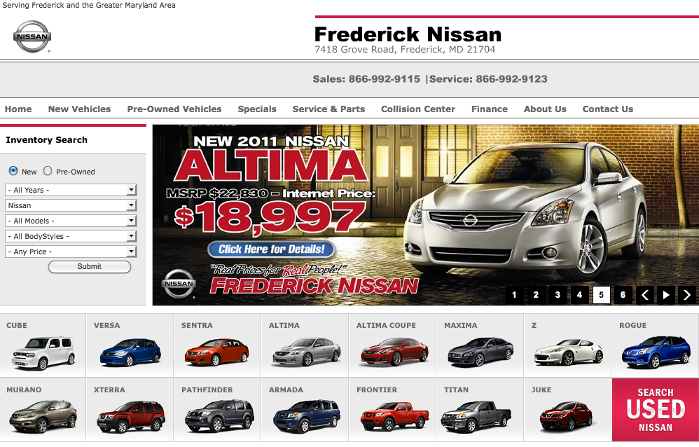ChooseFrederickNissan
