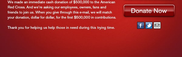 image of Nissan Japan Relief donation 2