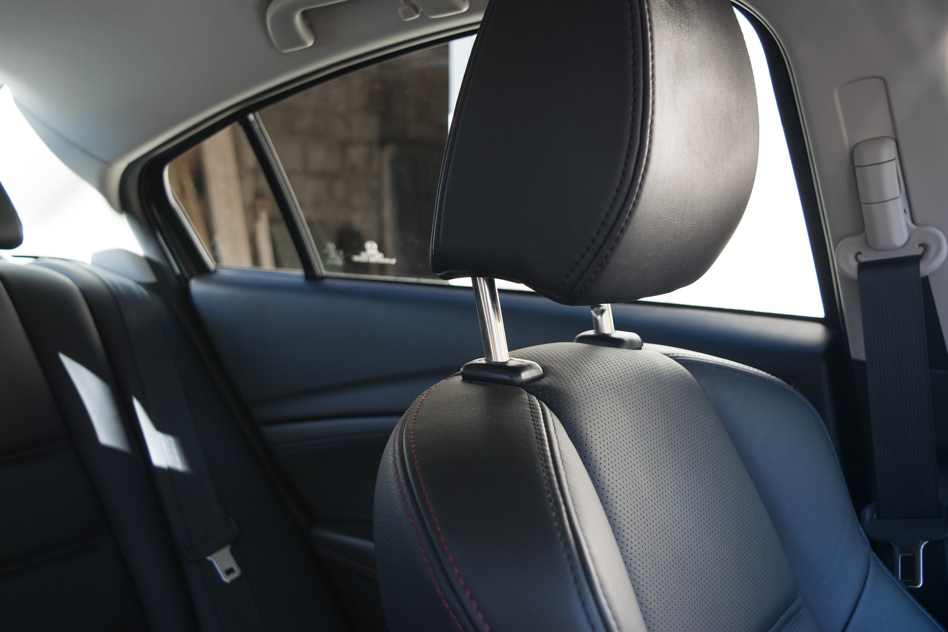 The driver's seat of a car