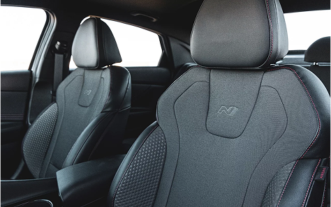 N Line leather seats