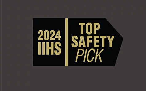 Named a 2024 IIHS TOP SAFETY PICK