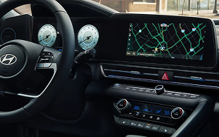 10.25-inch color touchscreen display