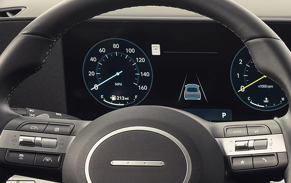 12.3-inch instrument cluster