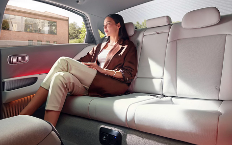 10.25-inch color touchscreen display