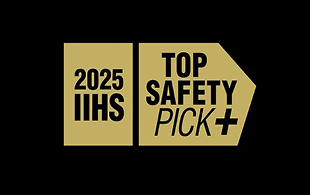 Named a 2025 IIHS TOP SAFETY PICK+