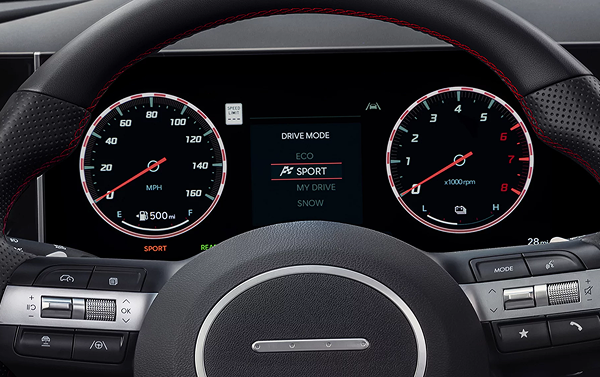 12.3-inch digital instrument cluster