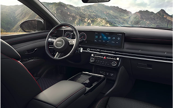 Panoramic curved display