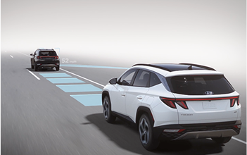 Available Smart Cruise Control (SCC) with Stop & Go 2