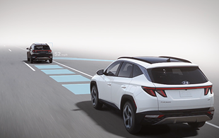 Available Smart Cruise Control (SCC) with Stop & Go 2