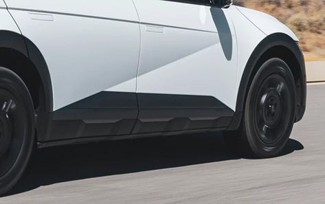 Blacked-out styling accents