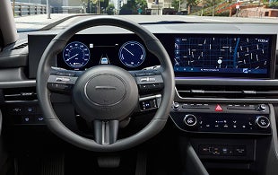 Panoramic curved display