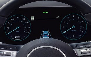 12.3-inch digital instrument cluster