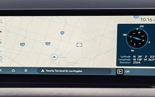 12.3-inch touchscreen navigation
