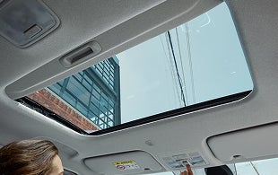 Available power sunroof