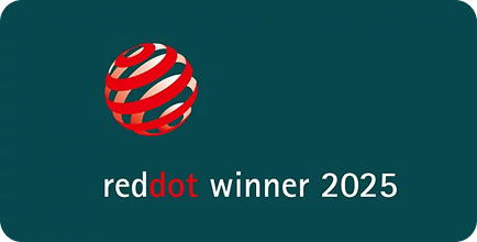 2025 Red Dot Design Award Winner
